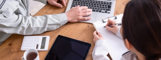 打ち合わせ写真